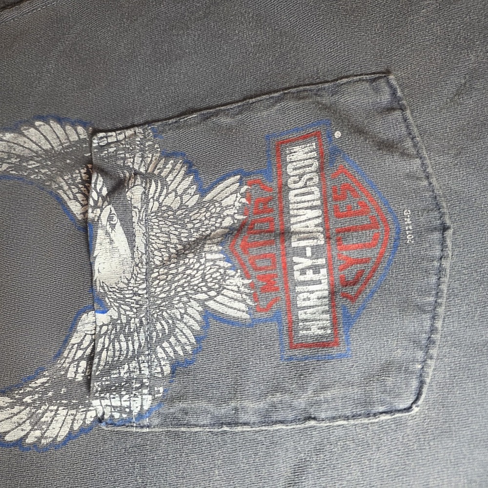distressed grey Harley-Davidson graphic t-shirt from Nashville, Tennessee Xl I2 - Picture 2 of 6